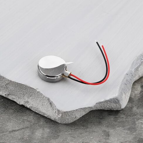 The Lord of the Tools 20pcs 2 Pin DC3V 12000RPM Mini Vibration Motor 10x3mm for Mobile Phone Tablet Electronic Device Repair (3cm) in Saudi Arabia