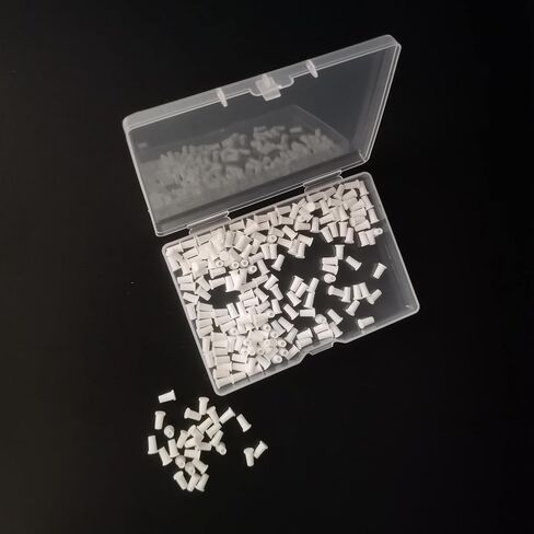 LC Dust Caps Complete Protection for LC Ends, Fiber Optic Cables, End Faces and Devices | Fiber Optic Dust Caps in Snap Lock Case (100) in Saudi Arabia