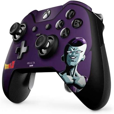 Skinit Decal Gaming Skin Compatible with Xbox One Elite Controller - Officially Licensed Dragon Ball Z Goku Iconic Kanji Symbol Design in Saudi Arabia