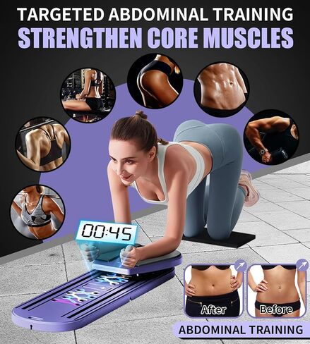 عجلة آب رولر، أسطوانة آب رولر 4d مع دعم الكوع، وسادة الركبة، أسطوانة عجلة آب للتمرين الأساسي، أسطوانة آب لتمرين عضلات البطن، عجلة آب رولر، عجلات تمرين لعضلات البطن in Kuwait