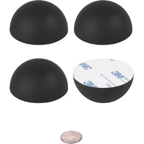 Silicone Speaker Isolation Feet (4-Pack, 2.5") – Non-Skid Adhesive Pads for Turntable, Subwoofer & Audio Equipment – Anti-Vibration Damping, 20 Duro Rubber