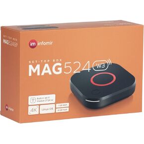 MAG524W3: A 4K Capable Linux Set-TOP Box with HEVC Support