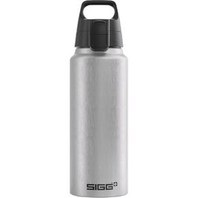 Sigg - Aluminum Water Bottle - WMB Pathfinder Alu - ClimatePartner Certified - Suitable For Carbonated Beverages - Leakproof & Lightweight - BPA Free - Grey - 0.75 L