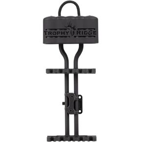 Trophy Ridge Convoy Archery Arrow Quiver - Silent Soft-Touch Hood, Innovative Detach Mounting, Hanging Loop, Ballistix Copolymer System for Superior Strength and Lightweight Design