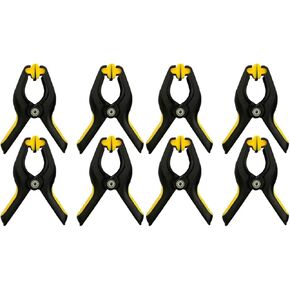 Mikikit 8pcs Screen Repair Clamp Kit Durable Lcd Screen Fastening Tools for Tablets Slip Grip Scratch-resistant Sponge Pad Easy to Use Heavy Duty Fixing Clamps