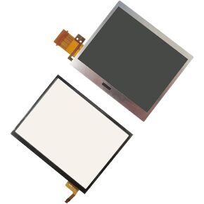 New Bottom Lower LCD Screen Display Replacement for Nintendo DS Lite DSL NDSL with Touch Tool by KOGUNXU