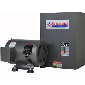 محول الطور الدوار PL-5 PRO-Line 5HP-يحول المرحلة الواحدة إلى طاقة 3 طور