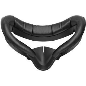 Face Pad for Oculus Quest 2: Replacement Facial Interface Compatible with Meta Quest 2 - PU Leather Foam Sweat-Proof Face Cover - Removable Anti-Leakage Nose Pad