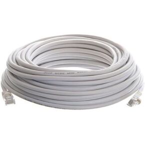 CableVantage 200ft 60m White 200' Ft Rj45 Cat5 Cat5e Ethernet LAN Network Internet Computer Patch Cable for PC, Mac, Laptop, PS3, PS4, Xbox,Xbox One Modem DSL Internet Patch Cable