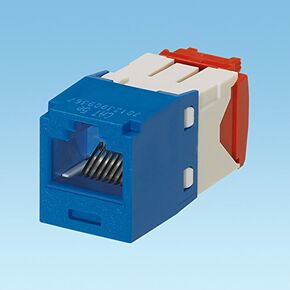 panduit cj5e88tgbu-24 mini-com cat5e modular jack