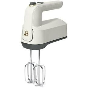 Beautiful 6-Speed Electric Hand Mixer, (White Icing) by Drew Barrymore