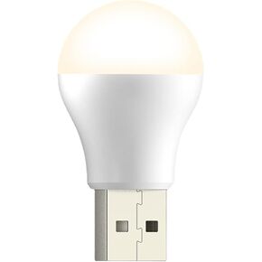 USB Plug Lamp Computer Mobile Power Charging USB Book Lamps LED Eye for Reading Light Small Round Night Light