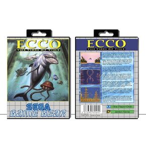 ECCO: Tides of Time | (Sggeu) Sega Game Gear - Case Game فقط - لا توجد لعبة