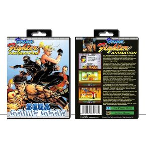 Virtua Fighter Animation | (SGGEU) Sega Game Gear - Game Case Only - No Game