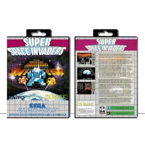Super Space Invaders | (SGGEU) Sega Game Gear - Game Case Only - No Game