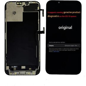 [Original Disassembled New Screens] Original Amoled LCD for iPhone13 pro Digitizer Screen Replacement 6.1 Inch LCD 3D Touch Display Full HD Digitizer Frame with Repair Tools Screen(Black)