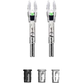 Nockturnal Shift Universal Size Lighted Nock, 2-Pack