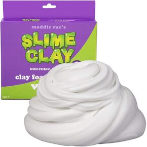 SCS Direct Maddie Rae Slime Clay (2 Pack) Non-Toxic, No Mess Clay Foam Formula for Unique Creamy Butter Effects, Great for Arts & Crafts, Slime Glue Making Supplies, School Projects, Kids Gift