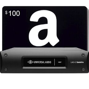 Universal Audio UAD-2 Satellite USB OCTO Core, Amazon Gift Card $100.00 Bundle
