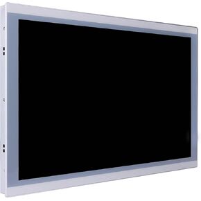 HUNSN 21.5" TFT LED Industrial Panel PC, High Temperature 5 Wire Resistive Touch Screen, I5 1235U, Windows 11 / Linux Ubuntu, PW30, VGA, HDMI, 2 x LAN, 2 x COM, 0 RAM, 0 Storage, Barebone No System