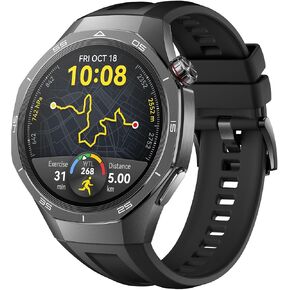 HUAWEI Watch GT 5 Pro 46 mm Smartwatch, Sharp-Edged Design, up to 14 Days Battery Life, Pro-Level Sports Watch, Health Tracking, Compatible with iOS and Android, Black