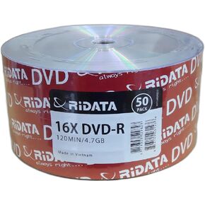 DRD-4716-RD100ECOW 4.7GB 16X DVD-R 100 Packs Spindle Shrink Wrap
