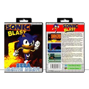 Sonic Blast | (SGGEU) Sega Game Gear - Game Case Only - No Game