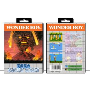 Wonder Boy | (SGGEU) Sega Game Gear - Game Case Only - No Game