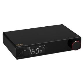 TOPPING E70 Velvet - High-Performance DAC with AK4499EX, Bluetooth 5.1 LDAC, Ultra-Low THD+N, Selectable Output Levels, USB Support DSD512 & PCM768kHz, Coaxial/Optical Inputs (Black)