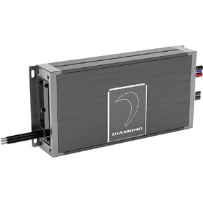 Diamond Audio DXM1200.1D 1200W RMS Monoblock Motorsport Diamond Series Class-D Compact Water-Resistant Marine/Motorcycle/Powersports Amplifier + Free LAB Sticker