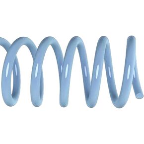 Spiral Binding Coils 8mm x 381mm (5/16 x 15-inch) 4:1 [pk of 100] for Legal Size; Color: Blue Oyster (PMS 542 C - Pearl)