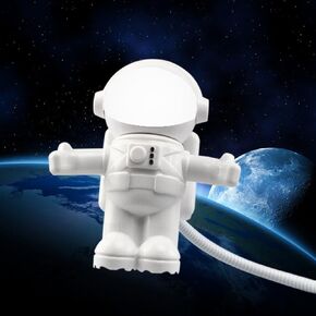 Portable USB Powered Night Light Astronaut Shape Reading Desk Lamp For 5V LED Light For Computer PC Lighting Space