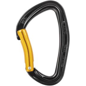 Petzl - Djinn Steel ، Carabiners للتسلق ، 10 حزمة