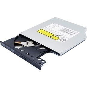 Genuine New for HP Laptop Internal 8X DVD+-RW/R DL M-Disc Burner, for LG HL-DT-ST DVDRAM GUD0N, Super Multi 24X CD-R Writer, SATA 9.5mm Tray-Loading Slim SATA Optical Drive Replacement