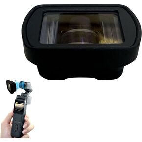 Gugxiom 1.15X Anamorphic Lens Compatible with DJI Osmo 3, Blue Streak Effect Widescreen Cinematic Lens, Magnetic Attach, Multi Coated, Optical Glass