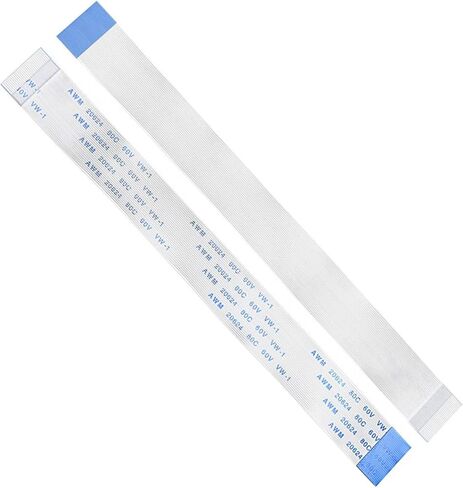Oiyagai 20Pcs Flexible Flat Cable, 17 Pins 0.5mm Pitch 150mm FPC FFC Flexible Ribbon Cable for LCD TV DVD Player Laptop(B Type) in Saudi Arabia