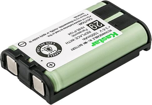 Kastar 1-Pack HHR-P104 Battery Replacement for Again & Again STB941, Battery Biz B-779, Dantona BATT104, Energizer ERP104, GE TL96411 TL26411 TL86411, Hi Capacity B779, Interstate Battery TEL0006 in Saudi Arabia