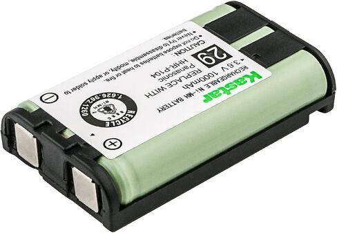 Kastar 1-Pack HHR-P104 Battery Replacement for Again & Again STB941, Battery Biz B-779, Dantona BATT104, Energizer ERP104, GE TL96411 TL26411 TL86411, Hi Capacity B779, Interstate Battery TEL0006 in Saudi Arabia