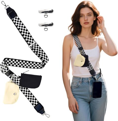 S&loyoe Clip and Go Phone Strap with Zipper Pouch in Saudi Arabia