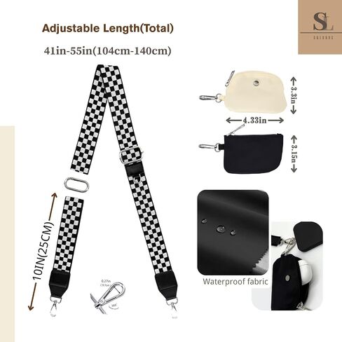 S&loyoe Clip and Go Phone Strap with Zipper Pouch in Saudi Arabia