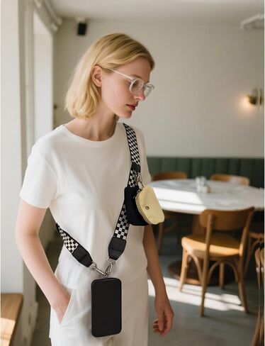 S&loyoe Clip and Go Phone Strap with Zipper Pouch in Saudi Arabia