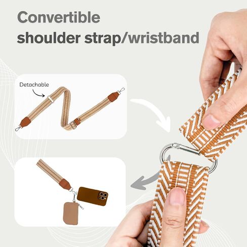 S&loyoe Clip and Go Phone Strap with Zipper Pouch in Saudi Arabia