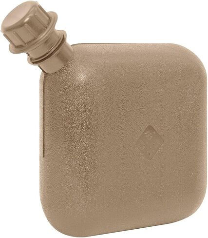 M MCGUIRE GEAR, GI Genuine 2 Qt. Water Canteen/Bladder, Made in USA, Durable Polyethylene Plastic (Tan) in Saudi Arabia