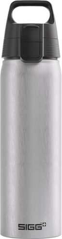 Sigg - Aluminum Water Bottle - WMB Pathfinder Alu - ClimatePartner Certified - Suitable For Carbonated Beverages - Leakproof & Lightweight - BPA Free - Grey - 0.75 L in Saudi Arabia