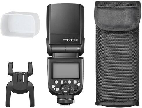 Godox TT685II-O TTL High-Speed Sync 1/8000s GN60 2.4G Wireless Master Slave Off Flash Speedlite Speedlight Compatible for Olympus Panasonic Cameras with Diffuser, Filter, USB Light in Saudi Arabia
