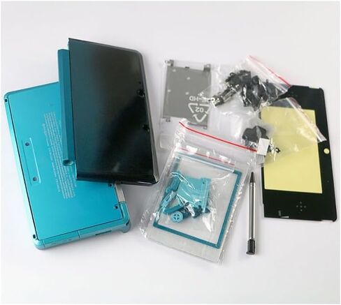 Replacement Full Set Housing Shell for Nintendo 3DS Case Cover (Black) in Kuwait