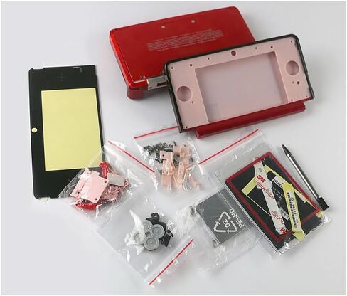استبدال مجموعة الإسكان مجموعة كاملة لغطاء حالة Nintendo 3DS (أسود) in Kuwait