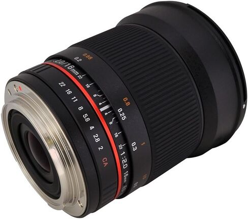 روكينون عدسة 16M-E 16 ملم f/2.0 زاوية ثابتة واسعة شبه كروية لسوني E-Mount in Saudi Arabia