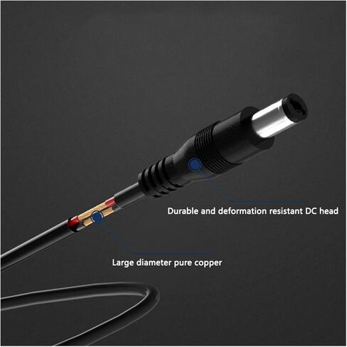 52V 2A-4A Switching Power Adapter Power Cord DC 5.5 * 2.5MM(52V 2A,US) in Saudi Arabia