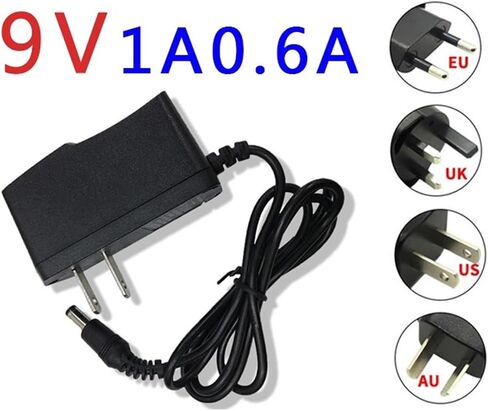 DC 9V 1A Power Adapter Charger Adapter(Us) in Kuwait